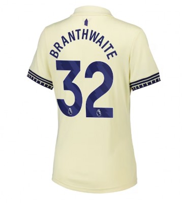 Everton Jarrad Branthwaite #32 Udebanetrøje Dame 2025-26 Kortærmet